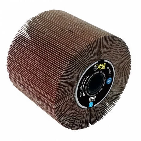 Brosse à Lamelles Pour Poncer Des Surfaces Planes Ø120x100 Mm GR80 FARTOOLS 3 Brosse à Lamelles Pour Poncer Des Surfaces Planes Ø120x100 Mm GR80 FARTOOLS