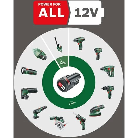 Bosch Ponceuse Multi Sans-fil EasySander 12 Coffret 1 Batterie 2,5Ah 7 Bosch Ponceuse Multi Sans-fil EasySander 12 Coffret 1 Batterie 2,5Ah – Image 5