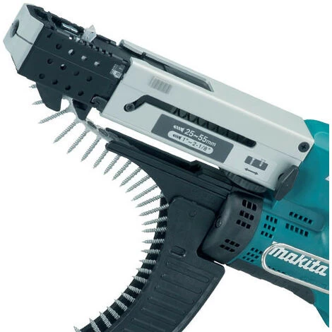 Makita - Visseuse Automatique 18 V Li-Ion 4 X 25 à 55 Mm Sans Batterie Ni Chargeur - DFR550Z 5 Makita - Visseuse Automatique 18 V Li-Ion 4 X 25 à 55 Mm Sans Batterie Ni Chargeur - DFR550Z – Image 3