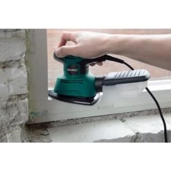 Ponceuse Delta Multifonction 130W - Ponceuse à Main - Avec Boîtier De Récupération De Poussière Et 6 Papiers Abrasifs 11 Ponceuse Delta Multifonction 130W - Ponceuse à Main - Avec Boîtier De Récupération De Poussière Et 6 Papiers Abrasifs -Outils Électriques 12593812 5