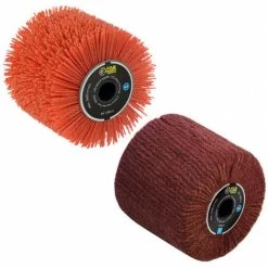 2 Brosses (nylon Abrasif Pour Nettoyer, Fibre Synthétique Pour Polir) Pour Renovateur REX 120C, REX 200, REX-H200 FARTOOLS