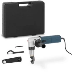 MSW Grignoteuse Électrique A Tôle Acier Plastique Cisaille Pro 625 W 4 0 Mm F