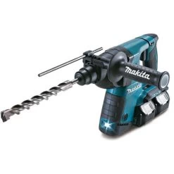 Perforateur-Burineur SDS+ 36V MAKITA - 2x18V Li-ion 5Ah - 26mm - 4xbatteries + 1xchargeur Rapide + 2 Coffrets Transport + Accessoires - DHR264PT4J 9 Perforateur-Burineur SDS+ 36V MAKITA - 2x18V Li-ion 5Ah - 26mm - 4xbatteries + 1xchargeur Rapide + 2 Coffrets Transport + Accessoires - DHR264PT4J -Outils Électriques 14709063 3