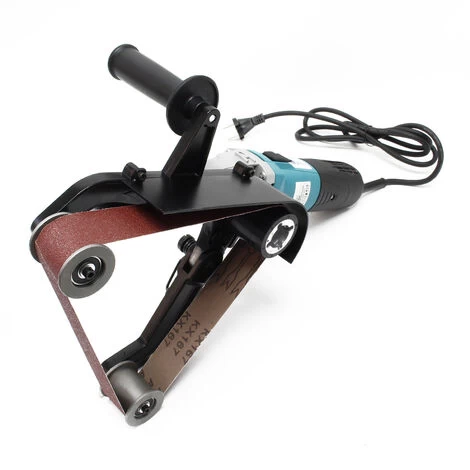 Ponceuse à Bande 760mm 1300W 3 Tailles De Grain 80/100/120 Meulage Polissage Égrener Bande Abrasive 5 Ponceuse à Bande 760mm 1300W 3 Tailles De Grain 80/100/120 Meulage Polissage Égrener Bande Abrasive – Image 3