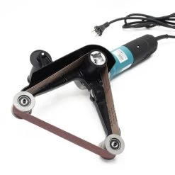 Ponceuse à Bande 760mm 1300W 3 Tailles De Grain 80/100/120 Meulage Polissage Égrener Bande Abrasive 10 Ponceuse à Bande 760mm 1300W 3 Tailles De Grain 80/100/120 Meulage Polissage Égrener Bande Abrasive -Outils Électriques 14930632 4