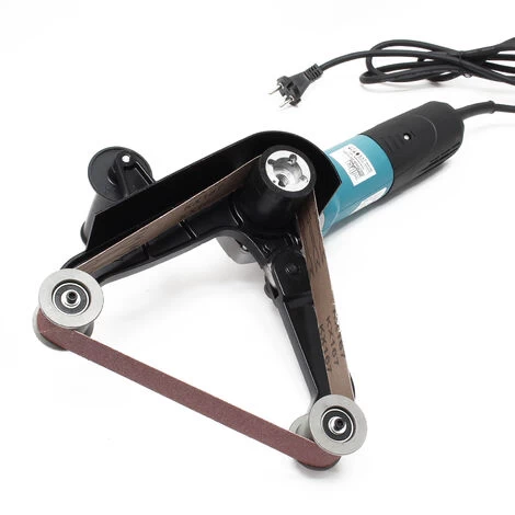 Ponceuse à Bande 760mm 1300W 3 Tailles De Grain 80/100/120 Meulage Polissage Égrener Bande Abrasive 6 Ponceuse à Bande 760mm 1300W 3 Tailles De Grain 80/100/120 Meulage Polissage Égrener Bande Abrasive – Image 4