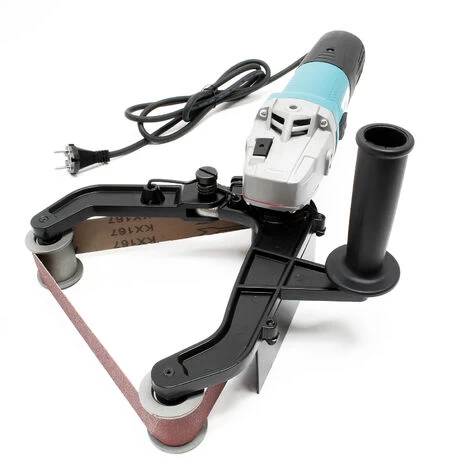 Ponceuse à Bande 760mm 1300W 3 Tailles De Grain 80/100/120 Meulage Polissage Égrener Bande Abrasive 7 Ponceuse à Bande 760mm 1300W 3 Tailles De Grain 80/100/120 Meulage Polissage Égrener Bande Abrasive – Image 5