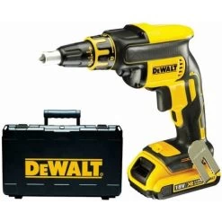 Visseuse Plaques De Plâtres DEWALT 18V 2.0Ah + 2 Batteries + Chargeur - DCF620D2