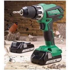 HIKOKI Perceuse Visseuse Percu 18V 2,5Ah - DV18DGAL WFZ 7 HIKOKI Perceuse Visseuse Percu 18V 2,5Ah - DV18DGAL WFZ -Outils Électriques 16078238 3