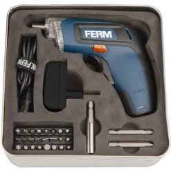 FERM CDM1132 Tournevis 3.6V - Batterie Li-Ion 1.3Ah -Outils Électriques 16294263 4