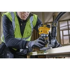 DeWalt - Affleureuse Et Défonceuse XR 18V 8mm (1/4) Brushless Sans Batterie Ni Chargeur Avec Coffret TSTAK 9 DeWalt - Affleureuse Et Défonceuse XR 18V 8mm (1/4) Brushless Sans Batterie Ni Chargeur Avec Coffret TSTAK -Outils Électriques 18035110 3
