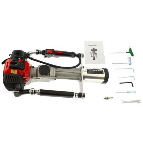 Varan Motors - NEGPD-04 Enfonce-pieux Thermique 32.7cc 1.2cv Pilon à Poteau 20 à 55 Joules 5 Varan Motors - NEGPD-04 Enfonce-pieux Thermique 32.7cc 1.2cv Pilon à Poteau 20 à 55 Joules – Image 3