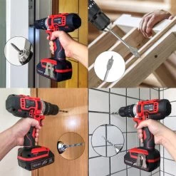 Perceuse Visseuse à Percussion Sans Fil TEENO-916 - 2x20V - 2,0Ah - 69 Accessoires -Outils Électriques 23114277 5