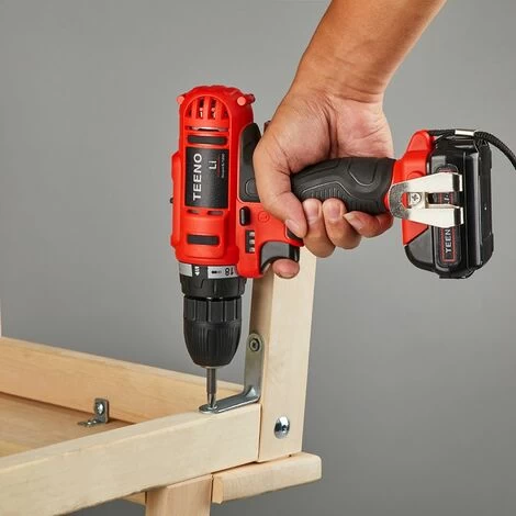 Perceuse Visseuse Sans Fil 21V,TEENO 1x1.5Ah Batteries,Visseuse Devisseuse Sans Fil,21 Accessoires (Une Batterie) 5 Perceuse Visseuse Sans Fil 21V,TEENO 1x1.5Ah Batteries,Visseuse Devisseuse Sans Fil,21 Accessoires (Une Batterie) – Image 3