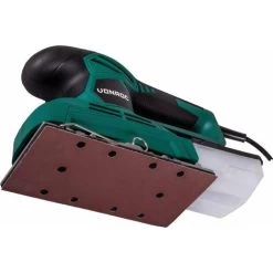 Ponceuse Vibrante 240W – 90x187mm – Boîtier De Récupération De Poussière Et 12 Feuilles Abrasives Inclus -Outils Électriques 23286937 5