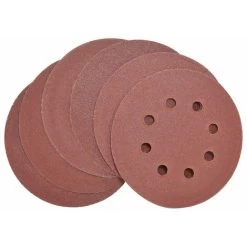 Ponceuse Excentrique 450w Ponceuse Orbitale à Vitesse Variable - Fournie 6 Disques Abrasifs 125mm - 6 Vitesses D'oscillation -Outils Électriques 24995005 4