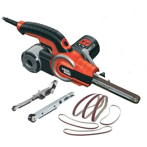 Black & Decker BLACK+DECKER KA902EK Lime électrique Ponceuse à Bande 400W 13mm 4 Black & Decker BLACK+DECKER KA902EK Lime électrique Ponceuse à Bande 400W 13mm – Image 2