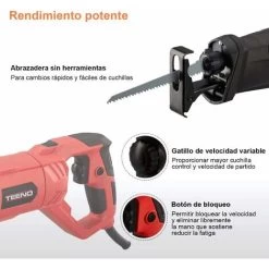 Scie Sabre 850W TEENO,2 Lames Fournies -Outils Électriques 27793861 2