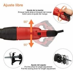 Scie Sabre 850W TEENO,2 Lames Fournies -Outils Électriques 27793861 3