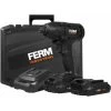 FERM CDM1142P Clé à Choc Sans Fil 20V - 2 Batteries 2.0Ah Li-Ion