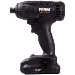 FERM CDM1142P Clé à Choc Sans Fil 20V - 2 Batteries 2.0Ah Li-Ion -Outils Électriques 28881032 3