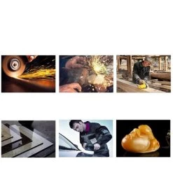 Scie Sabre Sans Fil électrique VIOLEWORKS Brushless Scie Alternative 0-3000rpm/min 18V 2 Batteries - 4 Lames -Outils Électriques 29753400 4