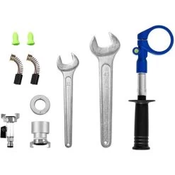 MSW Perceuse Diamant Carotteuse à Diamant Portative Ergonomique Sec Humide 162/202mm -Outils Électriques 31650460 5