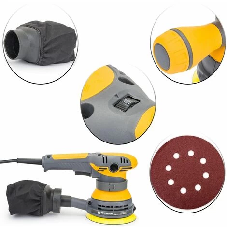 Ponceuse Orbitale Aléatoire électrique 1100W Ø 125 Mm 5 Ponceuse Orbitale Aléatoire électrique 1100W Ø 125 Mm – Image 3