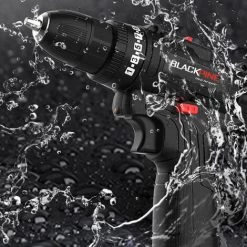 BLACKPINE - Perceuse Visseuse Tournevis Sans Fil 2 X 12V 1500mAh Batteries Lithium + 24 Accessoires + Caisse Portable 10 BLACKPINE - Perceuse Visseuse Tournevis Sans Fil 2 X 12V 1500mAh Batteries Lithium + 24 Accessoires + Caisse Portable -Outils Électriques 32703002 4