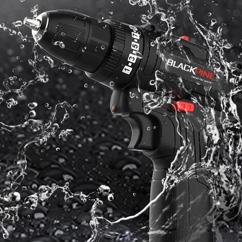 BLACKPINE - Perceuse Visseuse Tournevis Sans Fil 2 X 12V 1500mAh Batteries Lithium + 24 Accessoires + Caisse Portable 6 BLACKPINE - Perceuse Visseuse Tournevis Sans Fil 2 X 12V 1500mAh Batteries Lithium + 24 Accessoires + Caisse Portable – Image 4