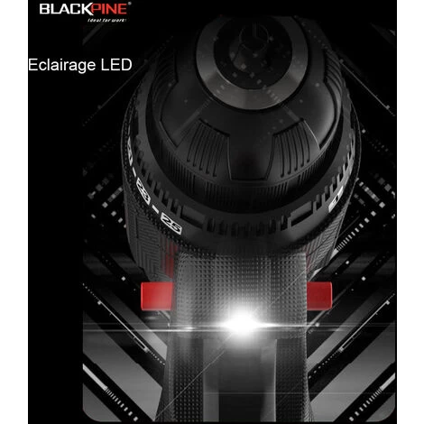 BLACKPINE - Perceuse Visseuse Tournevis Sans Fil 2 X 12V 1500mAh Batteries Lithium + 24 Accessoires + Caisse Portable 7 BLACKPINE - Perceuse Visseuse Tournevis Sans Fil 2 X 12V 1500mAh Batteries Lithium + 24 Accessoires + Caisse Portable – Image 5