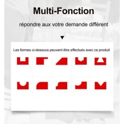 BLACKPINE - Affleureuse Défonceuse Électrique à Bois 220V 800W Trimmer Router, 30000r/min, Φ 6.35mm 9 BLACKPINE - Affleureuse Défonceuse Électrique à Bois 220V 800W Trimmer Router, 30000r/min, Φ 6.35mm -Outils Électriques 32703008 3