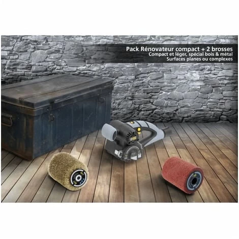 FARTOOLS PACK REX80 RENOVATEUR COMPACT + BROSSE FIL LAITONNE + + BROSSE FIBRE SYNTHETIQUE 3 FARTOOLS PACK REX80 RENOVATEUR COMPACT + BROSSE FIL LAITONNE + + BROSSE FIBRE SYNTHETIQUE