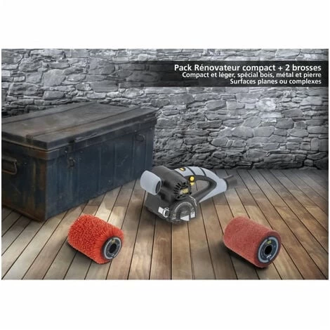 FARTOOLS PACK REX80 RENOVATEUR COMPACT + BROSSE NYLON ABRASIF + + BROSSE FIBRE SYNTHETIQUE 3 FARTOOLS PACK REX80 RENOVATEUR COMPACT + BROSSE NYLON ABRASIF + + BROSSE FIBRE SYNTHETIQUE
