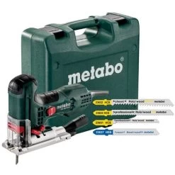 Metabo Scie Sauteuse STE 100 Quick Ensemble Avec Coffret Et Lames De Scie