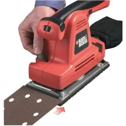 Black & Decker Ponceuse Vibrante Filaire 310 W Avec 11 Accessoires - Livrée En Coffret BLACK+DECKER KA274EKA-QS 8 Black & Decker Ponceuse Vibrante Filaire 310 W Avec 11 Accessoires - Livrée En Coffret BLACK+DECKER KA274EKA-QS -Outils Électriques 34599160 3