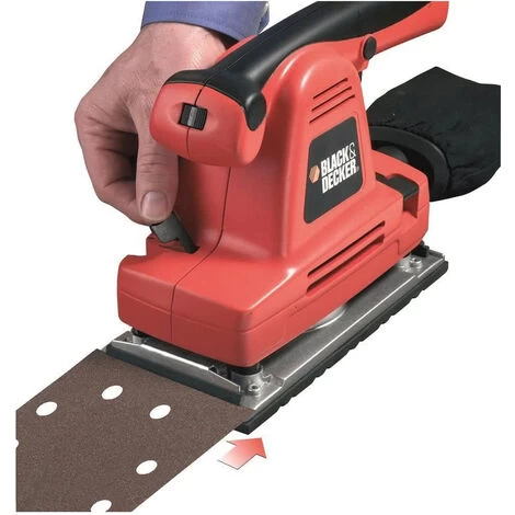 Black & Decker Ponceuse Vibrante Filaire 310 W Avec 11 Accessoires - Livrée En Coffret BLACK+DECKER KA274EKA-QS 5 Black & Decker Ponceuse Vibrante Filaire 310 W Avec 11 Accessoires - Livrée En Coffret BLACK+DECKER KA274EKA-QS – Image 3