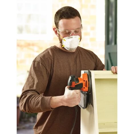 Black & Decker Ponceuse Mouse Filaire 120W Avec Accessoires BLACK+DECKER KA2000-QS 6 Black & Decker Ponceuse Mouse Filaire 120W Avec Accessoires BLACK+DECKER KA2000-QS – Image 4