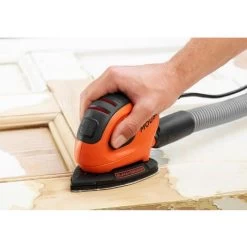 Black & Decker BLACK+DECKER Ponceuse De Détail Mouse Filaire 55W Fixation Auto-agrippante + 6 Abrasifs 9 Black & Decker BLACK+DECKER Ponceuse De Détail Mouse Filaire 55W Fixation Auto-agrippante + 6 Abrasifs -Outils Électriques 34599656 3