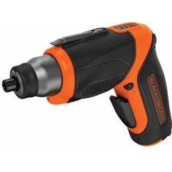 Black & Decker Petit Tournevis 3,6V BLACK+DECKER CS3653LC-QW Idéal Pour Atteindre Les Endroits Difficiles D'accès