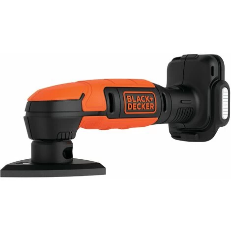 Black & Decker Ponceuse De Detail 12V Plateau Triangulaire 89mm (sans Batterie) Black+Decker BDCDS12N-XJ 3 Black & Decker Ponceuse De Detail 12V Plateau Triangulaire 89mm (sans Batterie) Black+Decker BDCDS12N-XJ