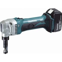 Grignoteuse 18 V Li-Ion 5 Ah MAKITA - 2 Batteries, Chargeur, Coffret - DJN161RTJ
