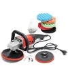 XPOtool Machine Polir Meuleuse 1200W 3000 Tr./min Polisseuse 6 Niveaux Ponceuse Rotative Set -Outils Électriques 35582542 1