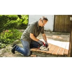 Einhell Scie Circulaire Ø165mm Sans Fil TE-CS 18/165-1 Li Solo Power X-Change (18V, Lame Ø165 X 20mm, Réglage Sans Outil De La Profondeur Et De L’angle D’inclinaison) Livré Sans Batterie Ni Chargeur -Outils Électriques 36889420 4