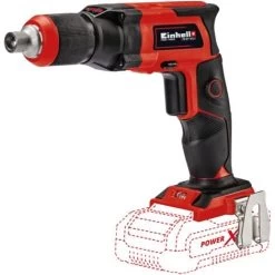 Einhell Visseuse Plaques De Plâtre Sans Fil TE-DY 18 Li-Solo Power X-Change (18V, Bouton De Blocage Pour Marche Continue, Avec Coffret E-Box S35) Livré Sans Batterie Ni Chargeur