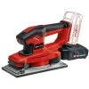 Einhell Ponceuse Vibrante Sans Fil TE-OS 18/230 Li- Solo Power X-Change (18V, Fixation Auto-agrippante, Semelle En Aluminium, Sac à Poussières, Avec 3 Feuilles De Papier Abrasif) Livré Sans Batterie -Outils Électriques 37014964 1