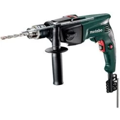 Metabo Perceuse à Percussion SBE 760 - 760W - Mandrin à Clé, Coffret