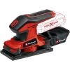 Einhell Ponceuse Vibrante Sans Fil TC-OS 18/187 Li-Solo Power X-Change (18V, Fixation Auto-agrippante, Softgrip, Avec Feuille De Papier Abrasif) Livré Sans Batterie Ni Chargeur -Outils Électriques 38401999 1