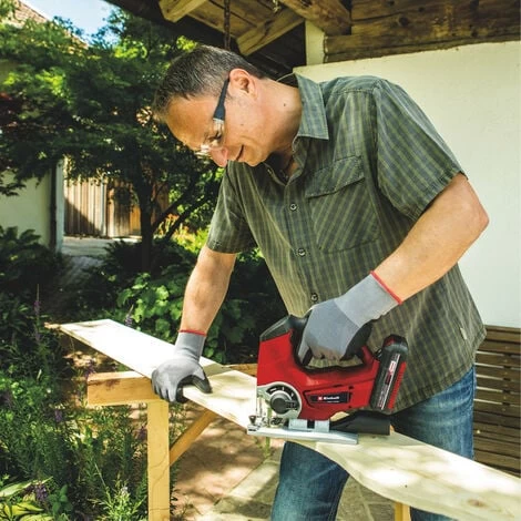 Einhell Scie Sauteuse Sans Fil TE-JS 18 Li - Solo Power X-Change (18 V,Hauteur De Course 25.4 Mm) Livré Sans Batterie Ni Chargeur 6 Einhell Scie Sauteuse Sans Fil TE-JS 18 Li - Solo Power X-Change (18 V,Hauteur De Course 25.4 Mm) Livré Sans Batterie Ni Chargeur – Image 4