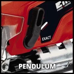 Einhell Scie Sauteuse Sans Fil TC-JS 18 Li - Solo Power X-Change (18V, Mouvement Pendulaire Activable, Attache De Lame Universelle Sans Outil) Livré Sans Batterie Ni Chargeur -Outils Électriques 38402025 4